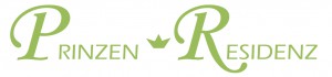 Die Prinzen-Residenz in Berlin Zehlendorf. Das Logo des Projektes Prinzen-Residenz