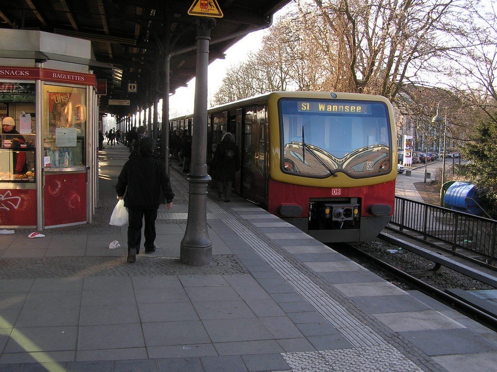 Der S-Bhf Zehlendorf in Berlin