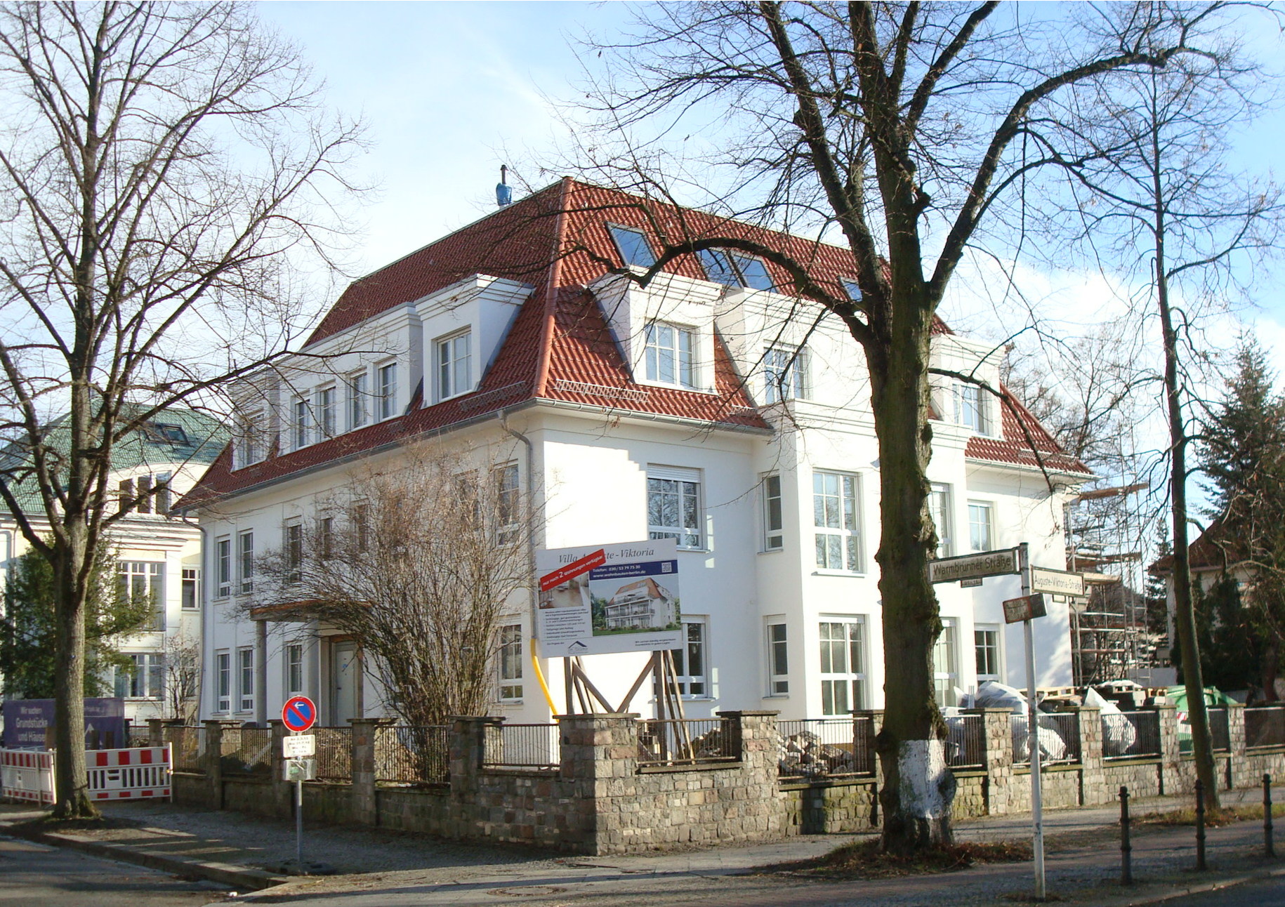 Villa Auguste-Viktoria im Februar 2016